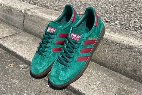 adidas handball spezial green red|adidas originals handball spezial navy.